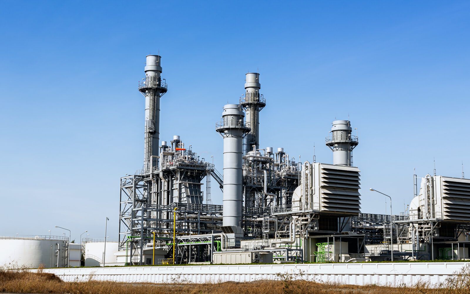 Natural gas turbine power generation plant