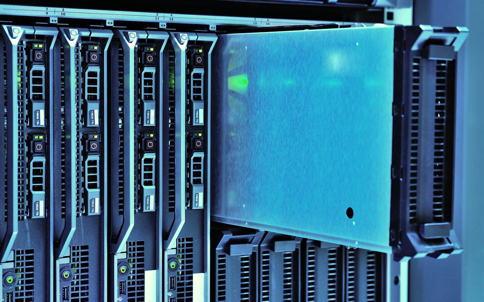 Enterprise data center server blades